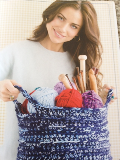 Yarn Stash Basket