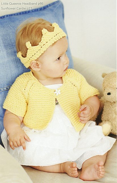 Sunflower Cardie