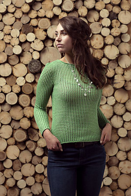 Lattice Pullover