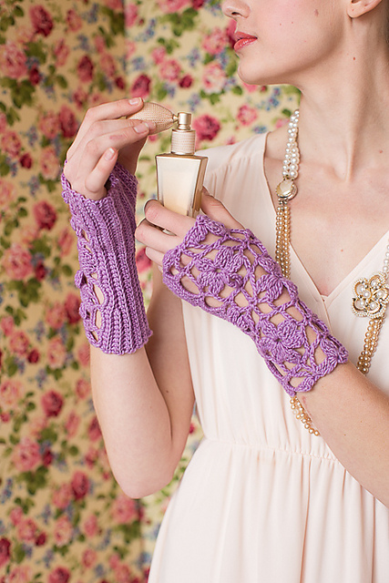 Lavender Wristers