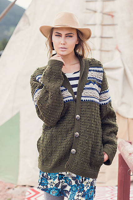 Mountain Forest Cardigan