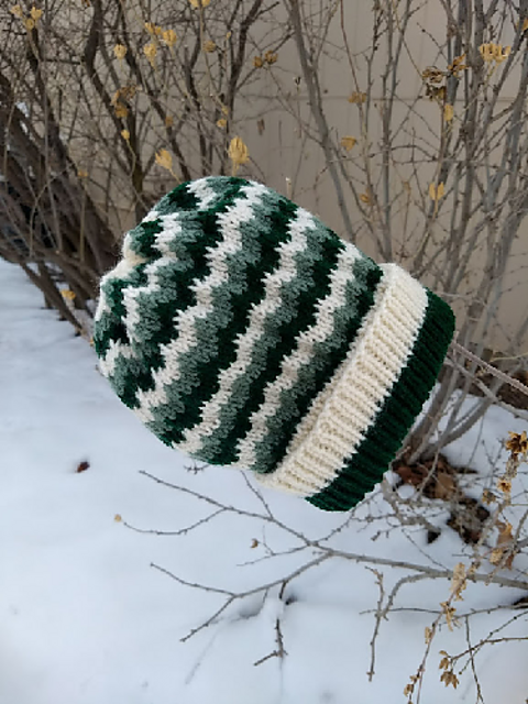 Triple Wave Hat