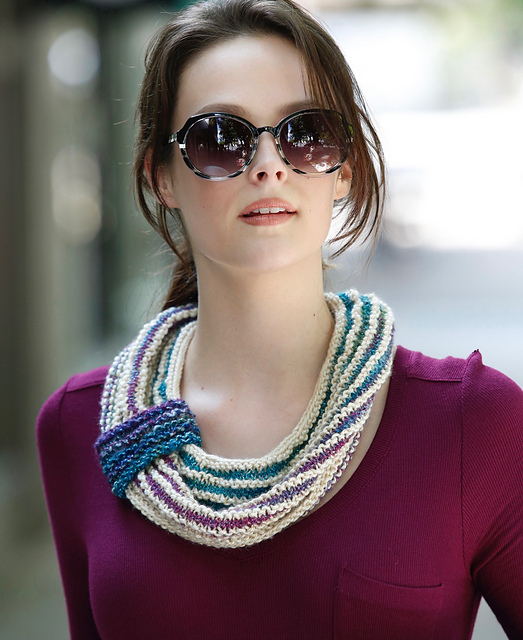 Striped Cowl