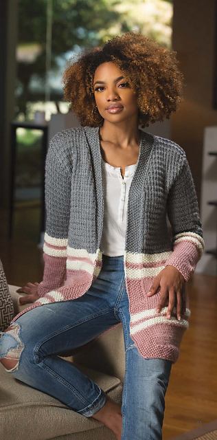 Striped Cardigan