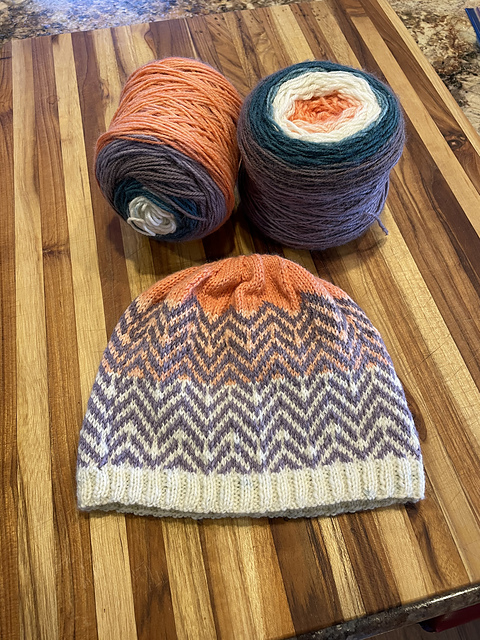 Broken Chevron Beanie