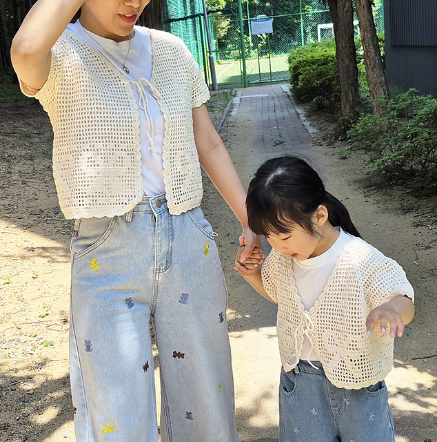 Ribbon cardigan