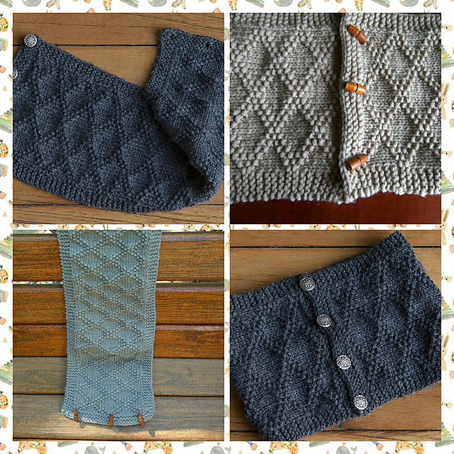 King Charles Brocade Cowl