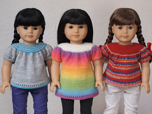 Ready for Spring Top and Tunic for 18 Inch American Girl Dolls