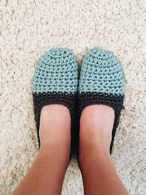 Two-Toned Slippers