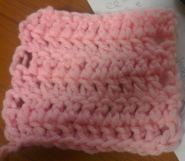 Double Crochet Zippered Pouch