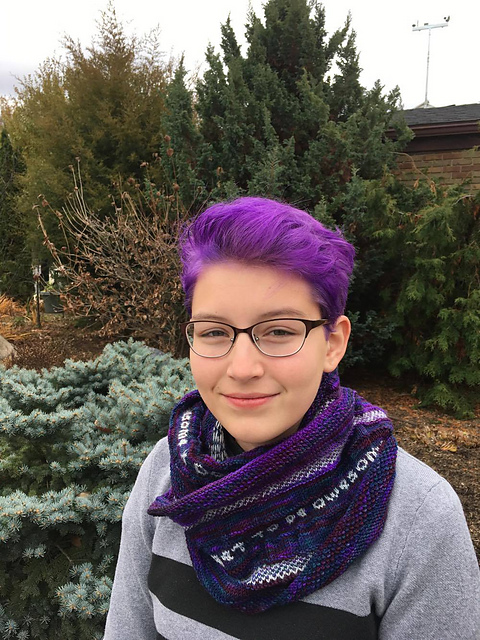 Ravelry: DFTBA Cowl pattern by Jennifer Burek Pierce