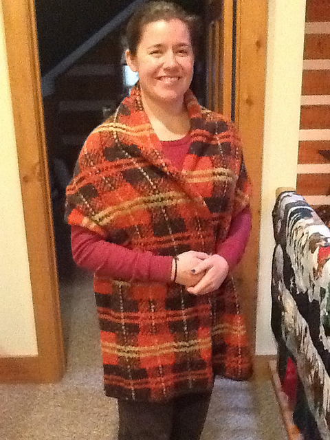 Tartan Mohair Wrap