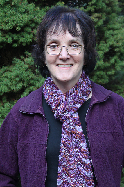 Feather and Fan Scarf
