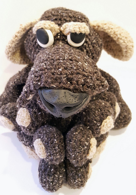 Monday Puppy Amigurumi Doll