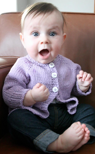 Raglan Baby Sacque
