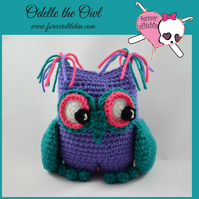 Odelle the Owl Amigurumi