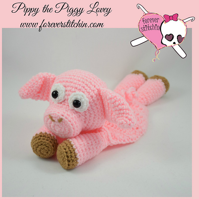 Pig Lovey Amigurumi