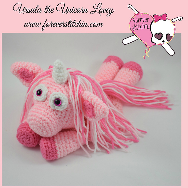 Unicorn Lovey Amigurumi
