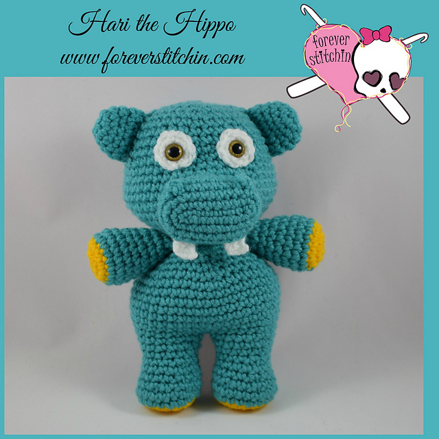 Hippo Amigurumi Hari