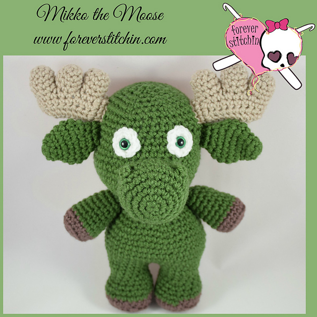 Moose Amigurumi Mikko