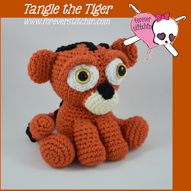 Tiger Amigurumi Tangle