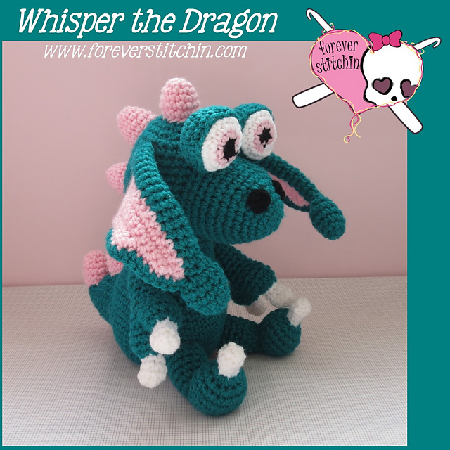 Whisper the Dragon Amigurumi