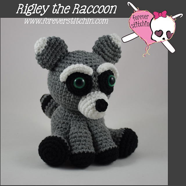 Raccoon Amigurumi Rigley
