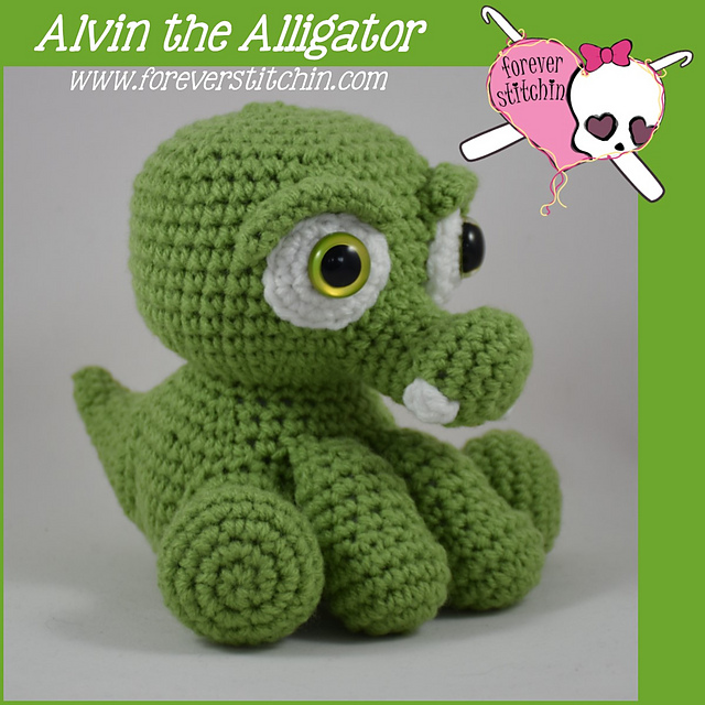 Alligator Amigurumi Alvin