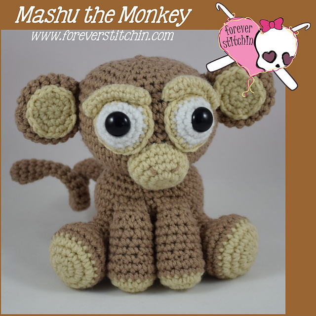 Monkey Amigurumi Mashu