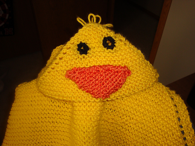 Blanket With Chick Hood