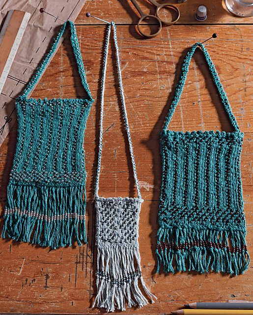 Amulet Beaded Purse