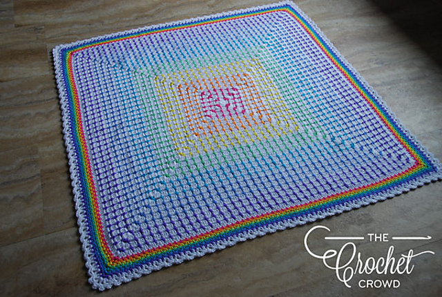 Rainbow Baby Blanket