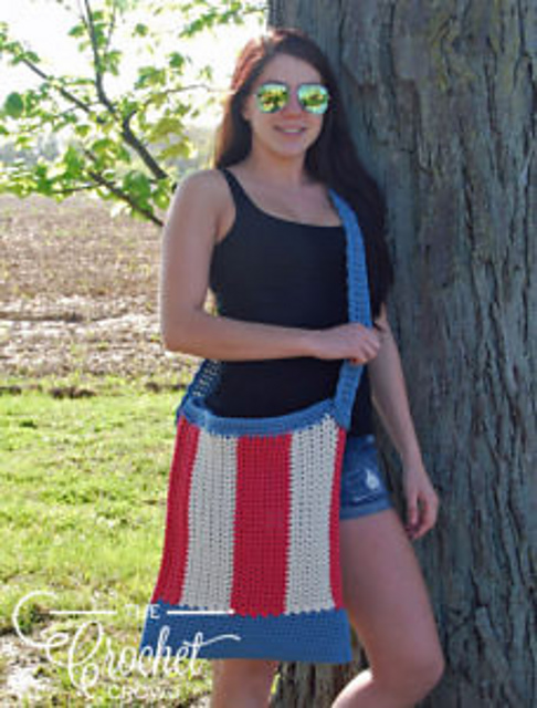 Patriotic Summer Tote Bag