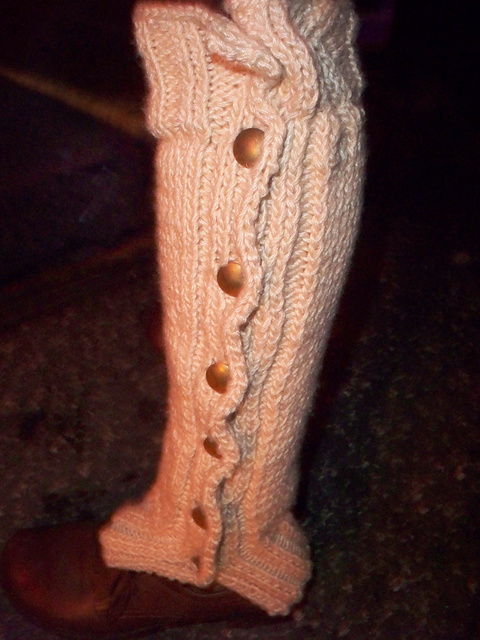 #17 Buttoned Leg Warmers