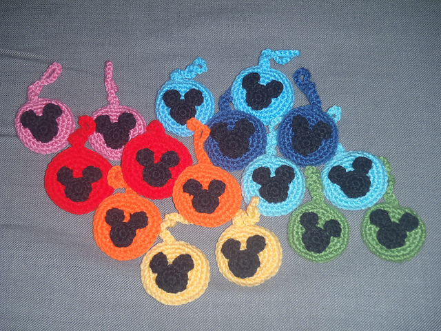 Mickey Mouse Luggage Tag