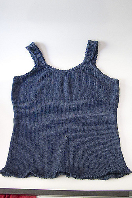 Silk Ribbed Camisole