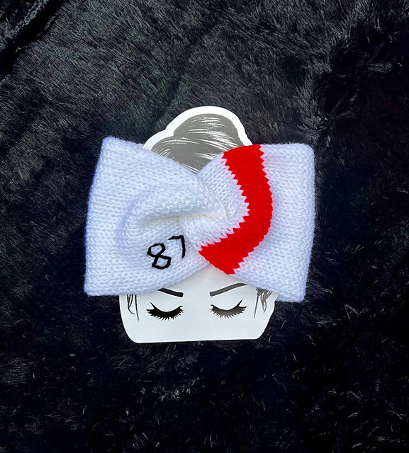 Taylor Swift Kansas City Chiefs Twisted Headband