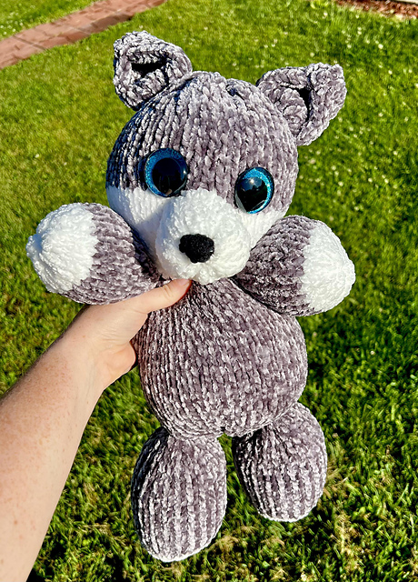 Wolf or Fox Stuffed Animal Toy