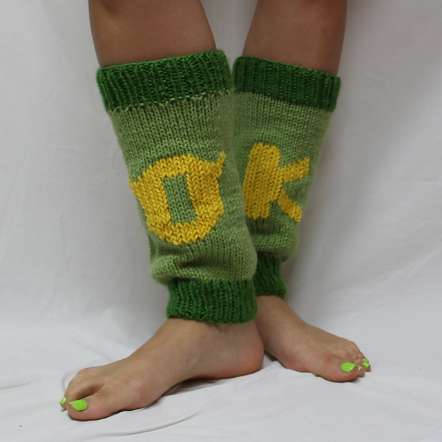 Monster University Leg Warmers
