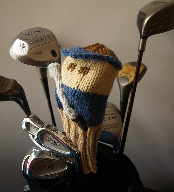 Golfer Golf Club Cover