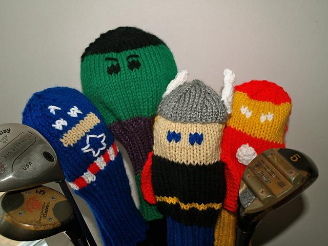 The Avengers Golf Club Cover Collection