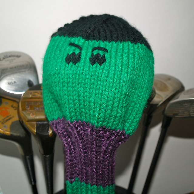 The Incredible Hulk Golf Club Cover