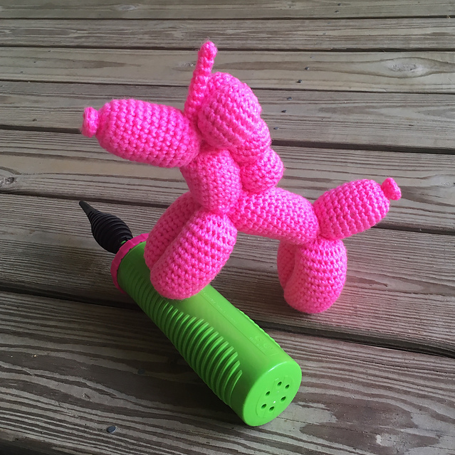 Ravelry: Balloon Unicorn Stuffie pattern by Lizz Jelsma