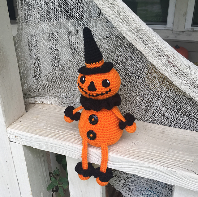 Vintage Inspired Halloween Pumpkin