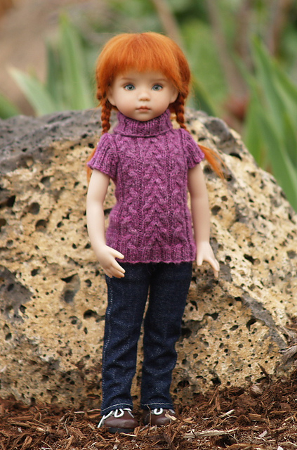 Trendy Tunic-LD for Dianna Effner's 13" Little Darling Dolls