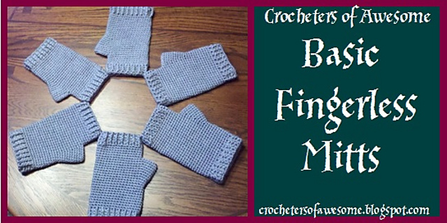 Basic Fingerless Mitts