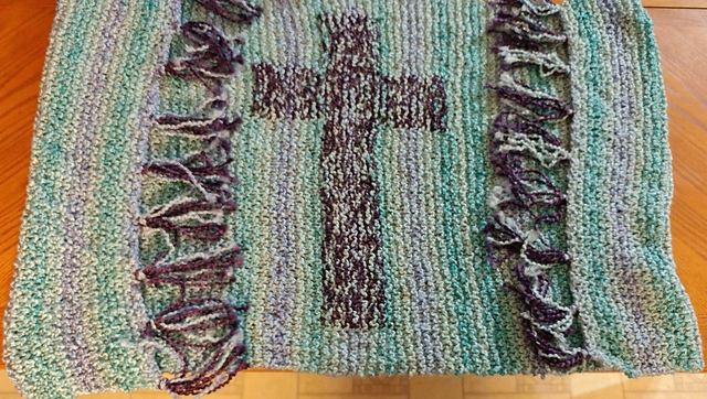Hope 4 Healing Cross Shawl