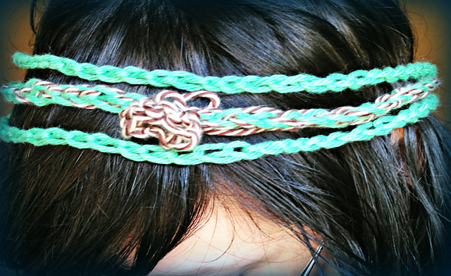 Trio Headband with Flower Detail
