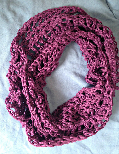Purple Scarf