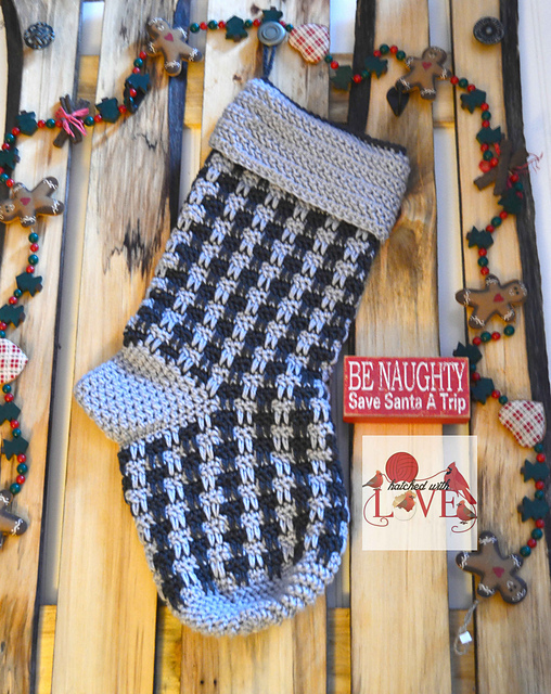 Flannel Mimic Stocking
